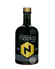 Neeka Classic Premium Dry Gin / 40 % Vol. / 0,5 Liter-Flasche