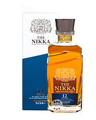 Nikka 12 Jahre Premium Blended Whisky / 43 % Vol. / 0,7 Liter-Flasche in Geschenkkarton