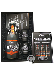 Prinz Geschenk-Set "Nobilant Männerbox" Orange / 37,7 % Vol. / 0,5 Liter-Flasche