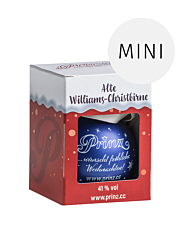 Prinz Christbaumkugel mit Alte Williams-Christ-Birne / 41 % Vol. / 0,04 Liter-Flasche