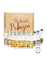 Prinz: „Alles Schnaps“ Probierset – Die kleinen Prinzen / 34-41 % Vol. / 10 x 0,02 L in Geschenkbox