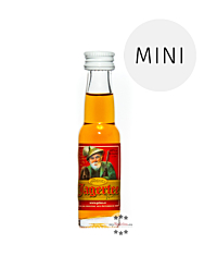 Prinz: Jagertee Kräuter Mini / 40 % Vol. / 0,02 Liter-Flasche