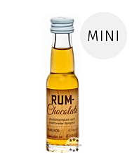 Prinz: Rum-Chocolate Likör mit Inländerrum Miniatur / 40 % Vol. / 0,02 Liter-Flasche