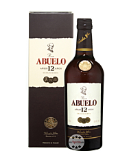 Ron Abuelo 12 Años Panama Rum / 40 % Vol. / 0,7 Liter-Flasche in Geschenkkarton