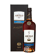 Ron Abuelo XV Años Tawny Port Cask Finish / 40 % Vol. / 0,7 Liter-Flasche in Geschenkschatulle