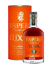 Ron Espero: Elixir Liqueur Creole / 34 % Vol. / 0,7 Liter-Flasche in Geschenkdose