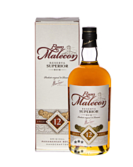 Rum Malecon Reserva Superior 12 Jahre / 40 % Vol. / 0,7 Liter-Flasche in Geschenkschachtel