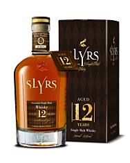 Slyrs 12 Jahre Bavarian Single Malt Whisky / 43 % Vol. / 0,7 Liter-Flasche in Geschenkkarton