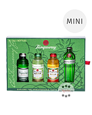 Tanqueray Exploration Pack Gin-Probierset / 41,3 - 47,3 % Vol. / 4 x 0,05 Liter-Flasche (PET+Glas) in Geschenkbox