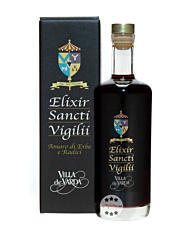 Villa de Varda Elixir Sancti Vigilii Amaro di Erbe e Radici / 28 % Vol. / 0,7 Liter-Flasche in Geschenkkarton