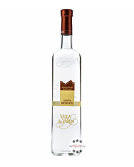 Villa de Varda Grappa Moscato Monovitigno – Kristallreiner Grappa aus Moscato-Trauben / 40 % Vol. / 0,7 Liter-Flasche