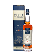 Zafra Rum: Master Reserve 21 Años Rum / 40 % Vol. / 0,7 Liter-Flasche in Geschenkkarton