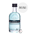 The London No.1 Gin Original Blue Mini / 47 % Vol. / 0,05 Liter-Flasche