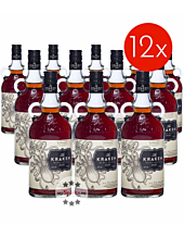 The Kraken Black Spiced Spirit Drink auf Rum-Basis / 40 % Vol. / 12 x 0,7 Liter-Flasche