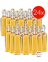 24 x Prinz: Alte Marille im Holzfass gereift / 41 % Vol. / 24 x 1,0 Liter-Flasche