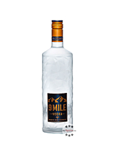 9 Mile Vodka Granite Rock Filtrated / 37,5 % Vol. / 1,0 Liter-Flasche mit LED-Licht