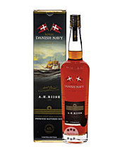 A.H. Riise Royal Danish Navy Spirit Drink (Rum-Basis) / 40 % Vol. / 0,7 Liter-Flasche in Geschenkkarton