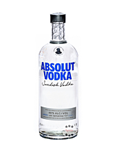 Absolut Vodka / 40 % Vol. / 1,0 Liter-Flasche