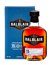 Balblair 15 Jahre Highland Single Malt Scotch Whisky / 46 % Vol. / 0,7 Liter-Flasche in Geschenkbox