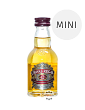 Chivas Regal 12 Jahre Blended Scotch Whisky Miniatur / 40 % Vol. / 0,05 Liter-Flasche