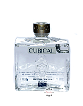 Cubical London Dry Gin Premium / 40 % Vol. / 0,7 Liter-Flasche