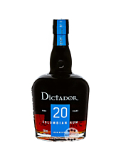 Dictador Rum aged 20 Years / 40 % Vol. / 0,7 Liter-Flasche