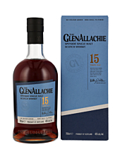 GlenAllachie 15 Years Speyside Single Malt Scotch Whisky / 46 % Vol. / 0,7 Liter-Flasche in Geschenkkarton