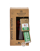 Mazzetti d’Altavilla Spirito di Ciliegia Likör mit Kirschen & Grappa / 21 % Vol. / 0,5 Liter-Flasche in Geschenkbox