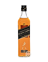 Johnnie Walker Black Label Blended Scotch Whisky – Aged 12 Years / 40 % vol. / 0,7 Liter-Flasche