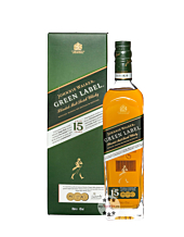 Johnnie Walker Green Label Whisky / 43 % Vol. / 0,7 Liter-Flasche in Geschenkbox