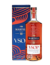 Martell VSOP Aged in Red Barrels / 40 % Vol. / 0,7 Liter-Flasche in Geschenkpackung