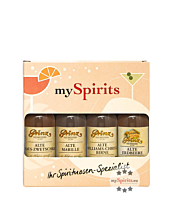 mySpirits: 4er Miniaturen-Set Alte Sorten / 41 % vol / 4 x 0,02 Liter-Flasche in Deko-Box