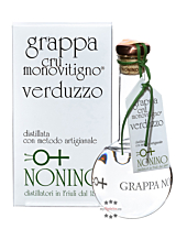 Nonino Grappa Cru Monovitigno Verduzzo - Grappa aus italienischen Verduzzo-Trestern / 45 % Vol. 0,5 Liter-Flasche