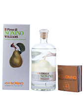 Grappa Nonino: Pirus di Nonino Williams Birnen-Brand / 43 % vol. / 0,7 Liter-Flasche im Geschenk-Karton