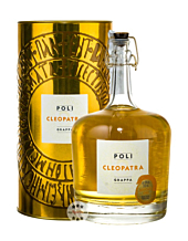 Poli Grappa Cleopatra Moscato Oro / 40 % Vol. / 0,7 Liter-Flasche in Geschenkdose