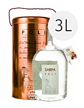 Poli Grappa Sarpa di Poli Big Mama / 40 % Vol. / 3,0 Liter-Flasche in Geschenkdose