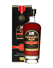 Pusser's Rum 15 Jahre British Navy Rum / 40 % Vol. / 0,7 Liter-Flasche in Geschenkkarton