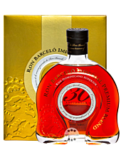 Ron Barceló Imperial Premium Blend 30 Aniversario Rum / 43% Vol. / 0,7 Liter-Flasche in Geschenkbox