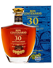 Ron Centenario 30 Aniversario Edición Limitada Rum / 40 % Vol. / 0,7 Liter-Flasche in Geschenkverpackung