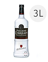 Russian Standard Original Vodka Großflasche / 40 % Vol. / 3,0 Liter-Flasche