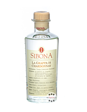 Sibona Grappa di Chardonnay / 40 % Vol. / 0,5 Liter-Flasche