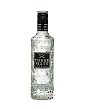 Three Sixty Vodka - Diamond Filtrated / 37,5 % Vol. / 0,5 Liter-Flasche