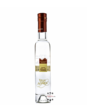 Villa de Varda Grappa Müller Thurgau Pensiero Trentino – Klarer Grappa in kleiner Geschenkflasche / 40 % Vol. / 0,2 Liter-Flasche