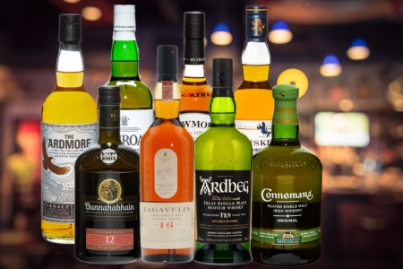 Diese Whiskys werden beim Tasting verkostet